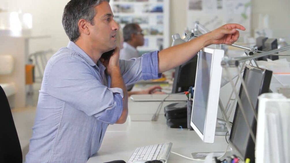 Sitzende Tätigkeit als Ursache einer kongestiven Prostatitis.